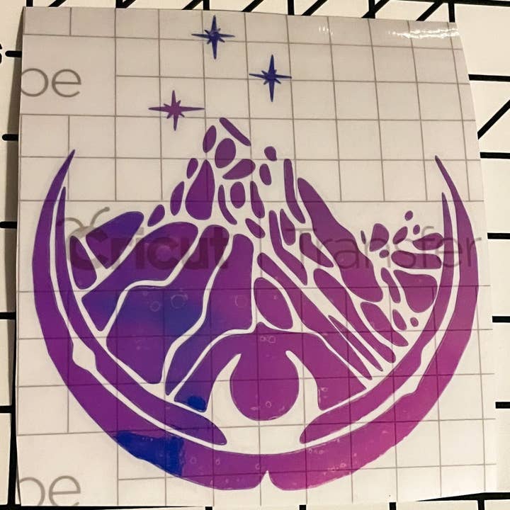 Treasured Tropes Paper Co - Wholesale Sticker - Verlaris City of Starlight Acotar Inspired Car Decal1