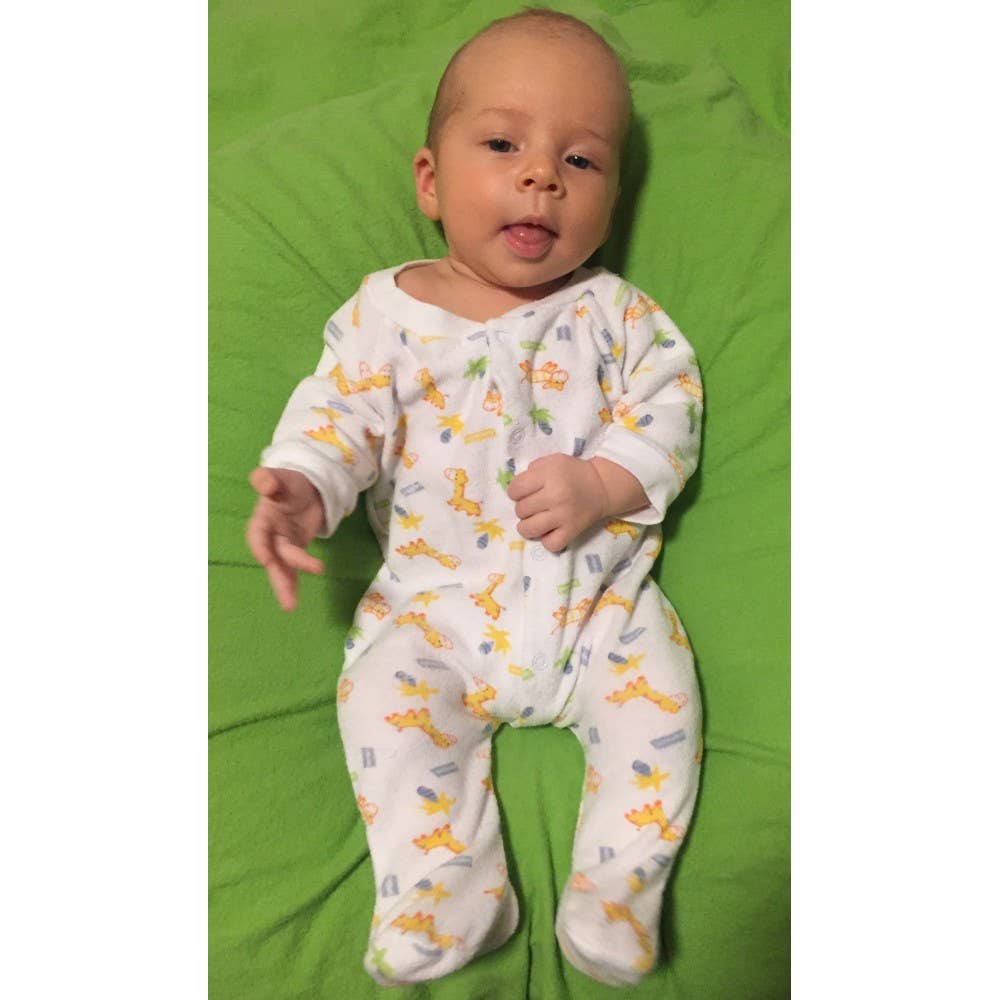 Bambini Infant Wear inc. - Wholesale Sleepsuit - Baby - Bambini One Pack Terry Sleep & Play1