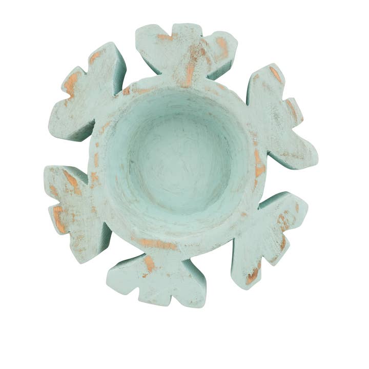 My Amigos Imports - Wholesale Kaarsenhouder - Snowflake Bowl-8-9 x 8-9 In-kerstkaars-Ready-Snowflake12