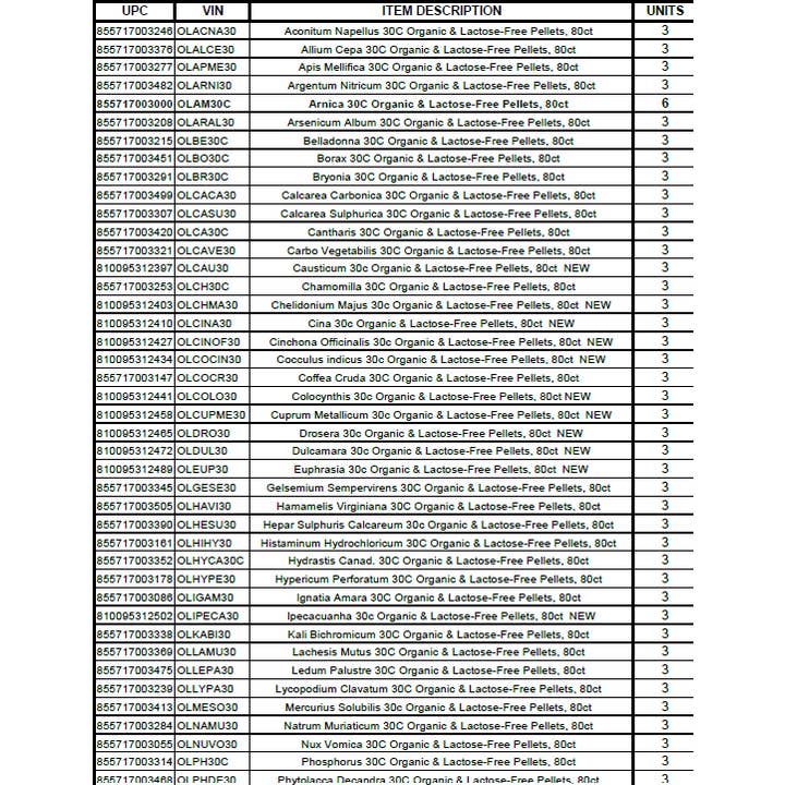 Ollois - Wholesale Oral Supplement/Vitamin - Olloïs 30c Complete (6 each) = 356 tubes / 4 dispensers1