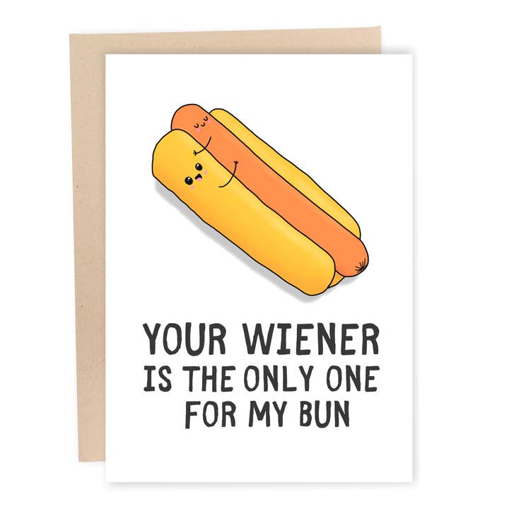Wiener I Min Bun for engroshandel hos Sleazy Greetings