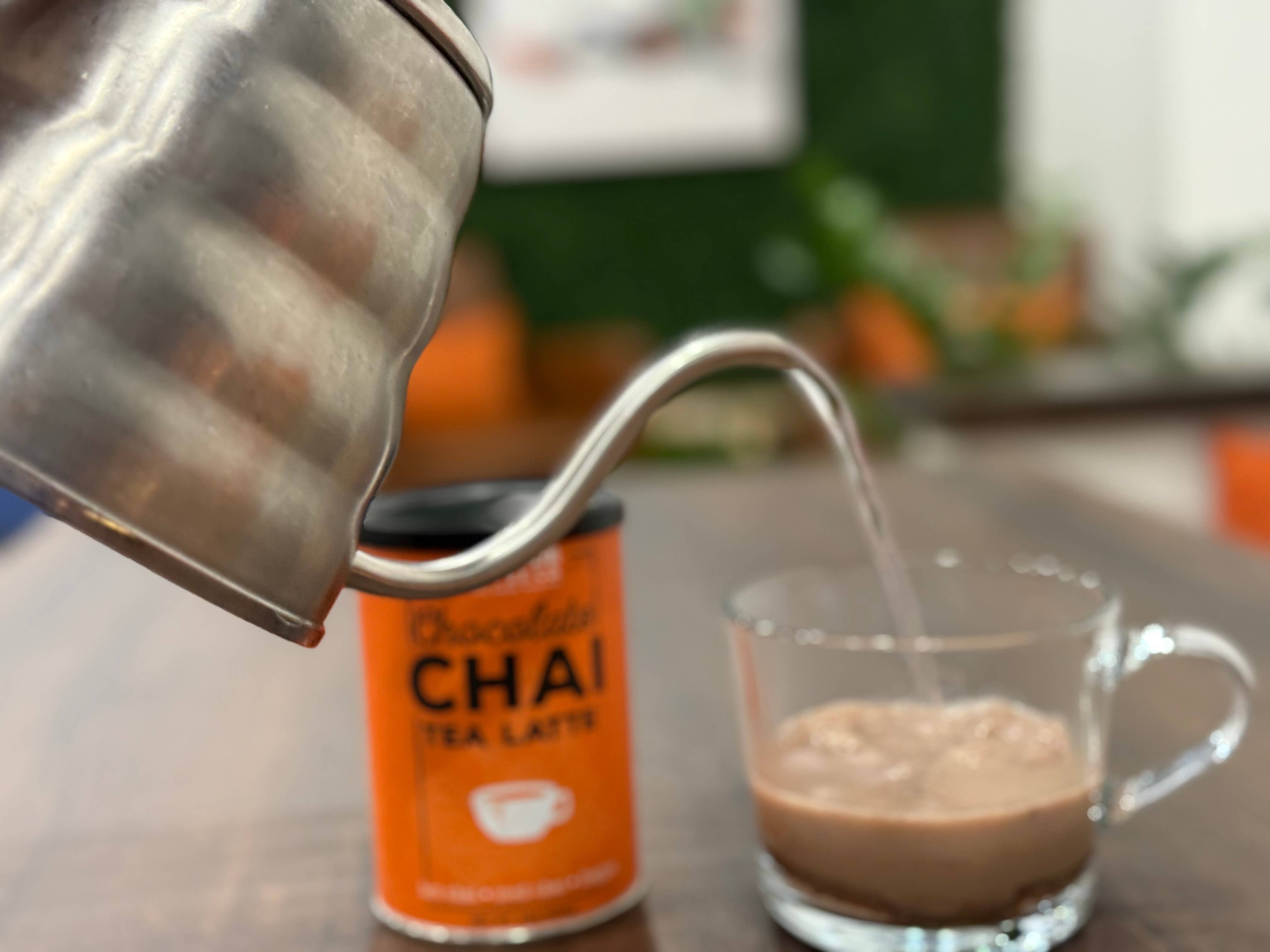 Fireside Coffee Co. – wholesale Iced tea – Chocolate Chai Tea 8oz Can3