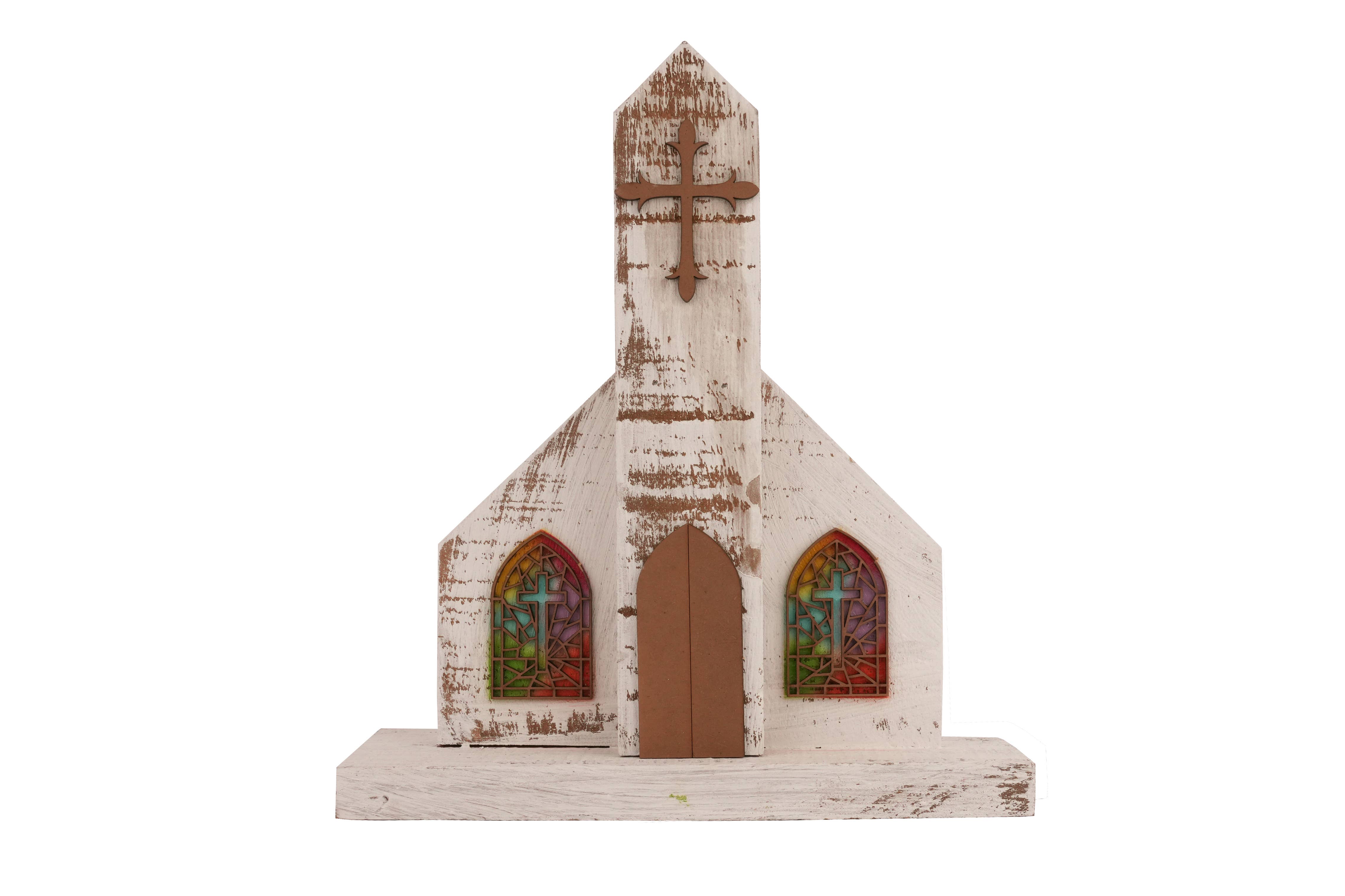 My Amigos Imports - Vente Décorations de table - Dessus de table Farmhouse-Church-Elegant-Rustic-11x13 - Trois couleurs10