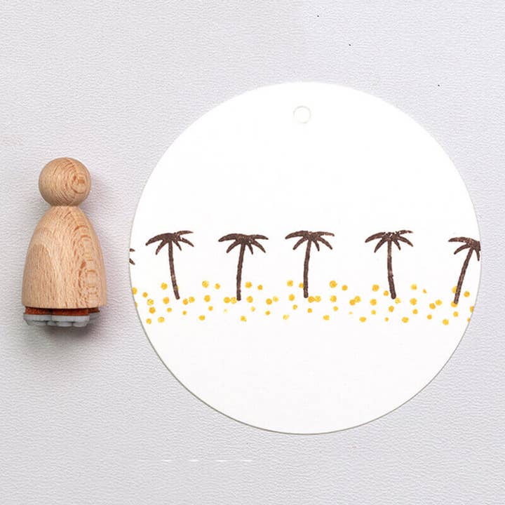 12x Stamp | Fine Palm for wholesale by Perlenfischer