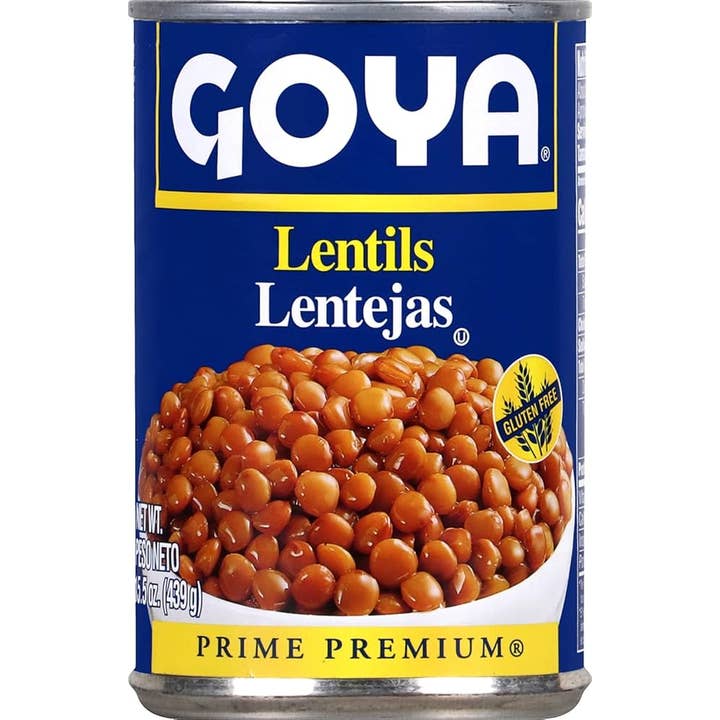 L&F Universal Goods - Wholesale Beans - GOYA Lentil Beans 24/15.5 oz.