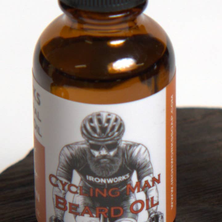 IRONWORKS Soap Company - Wholesale Beard Conditioner - Beard Oil Cycling Man