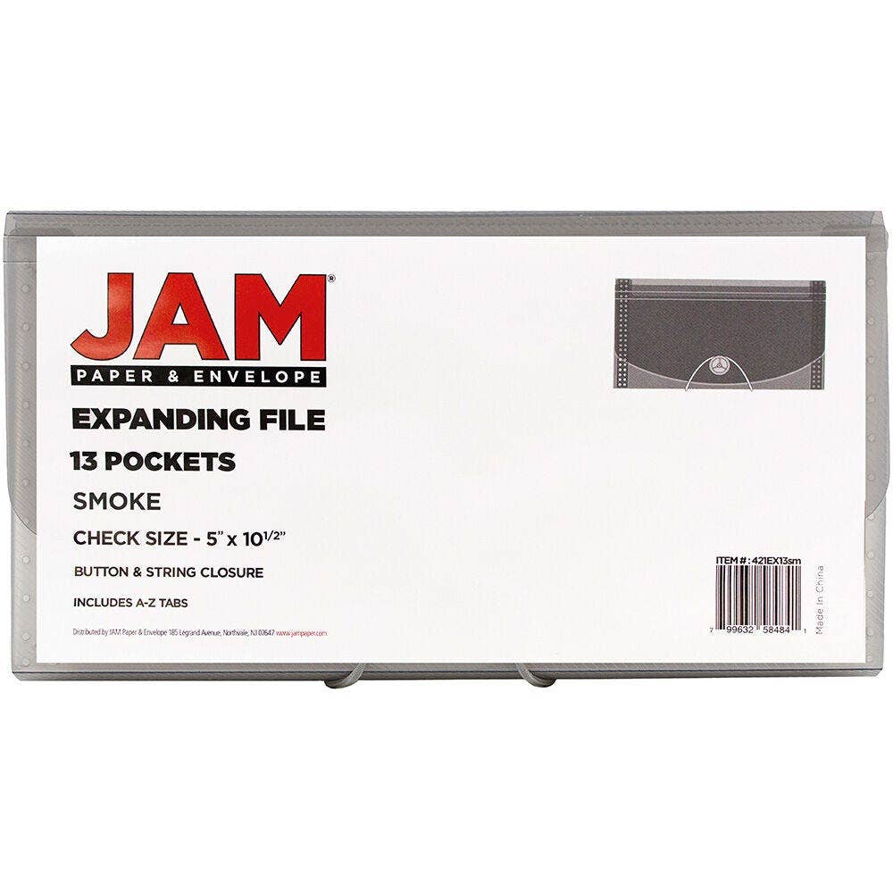JAM PAPER - Wholesale Folders - Accordion Folders, 13 Pocket Plastic Expanding File4