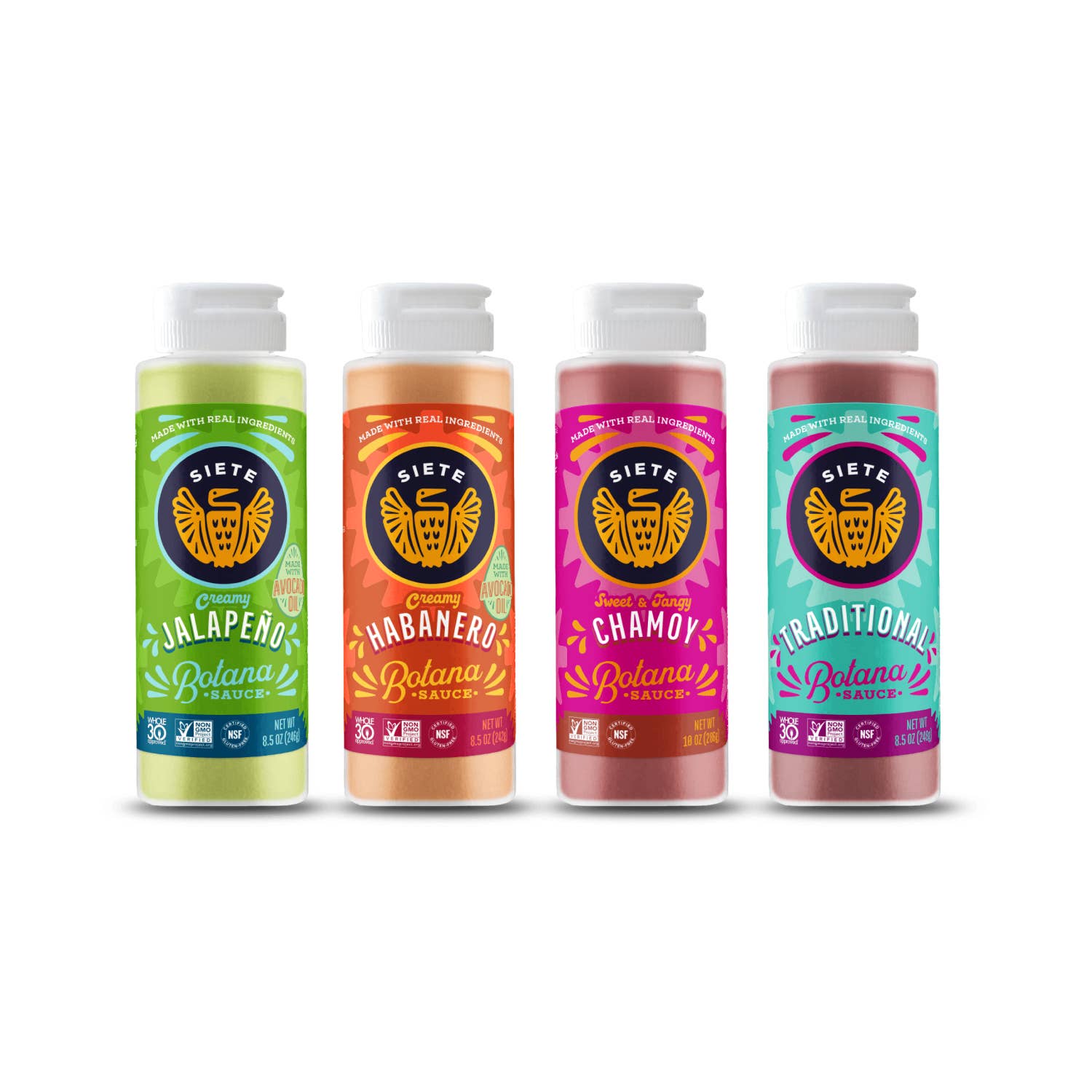 Siete Foods - Wholesale Sauce - Botana Sauce Mix 32pk