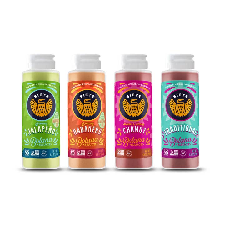 Siete Foods - Wholesale Sauce - Botana Sauce Mix 32pk0