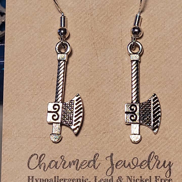 Con-Quest Crafts - Vente Boucles d'oreilles pendantes - Boucles d’oreilles et colliers à thème fantasy, gothique, RPG et gaming16