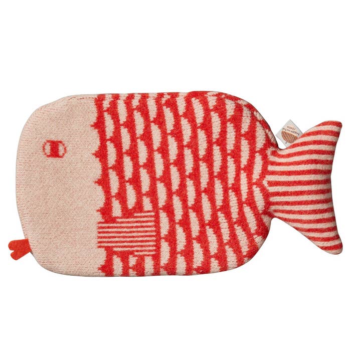 Finn Hot Water Bottle - Orange for wholesale by Donna Wilson