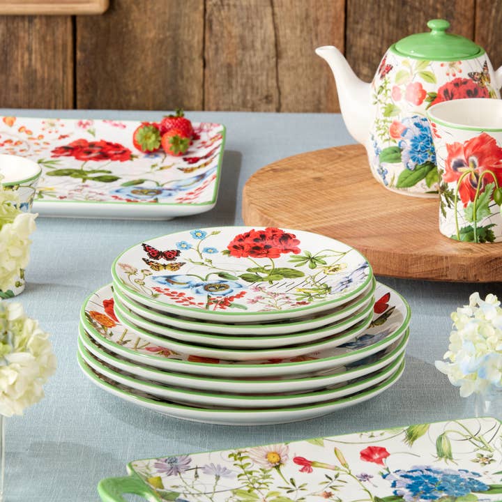 Certified International – wholesale Salad plate – Greenhouse Salad Plates 8.5in asst2