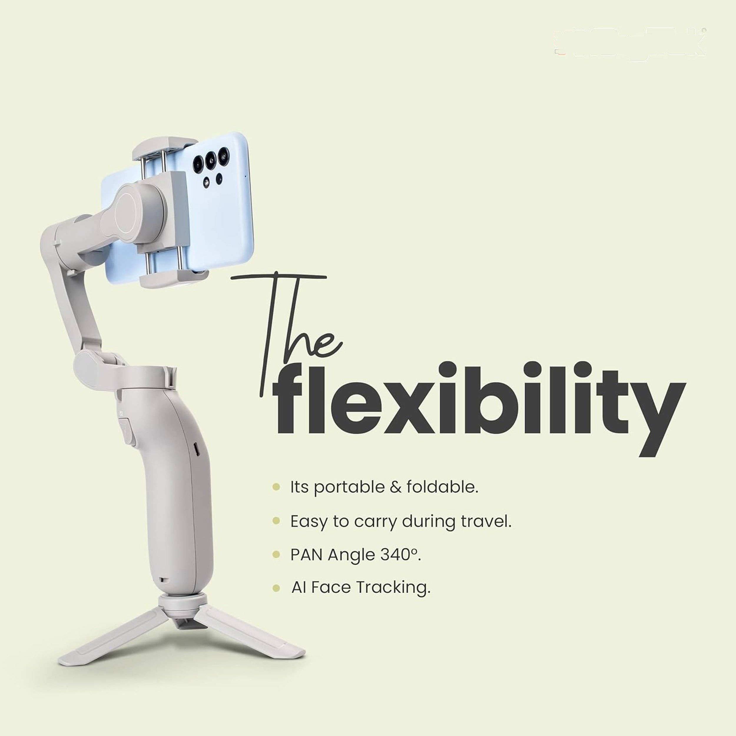 GulleeGadgets - Vendita all'ingrosso Base di ricarica - Stabilizzatore Gimbal portatile L7C Pro a 3 assi per registrazione video4