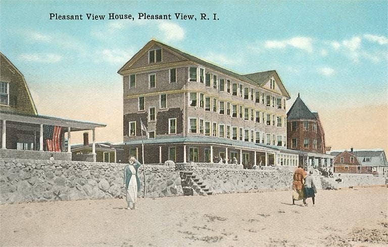 Found Image Press - Wholesale Postcard - Postcard RI-136 Pleasant View House, Pleasant View0
