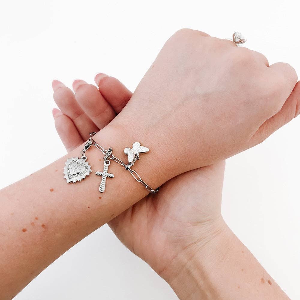 Pretty Simple - Wholesale Charm/Dangle Bracelet - Chanelle Charm Bar Bracelets - WATERPROOF Wholesale7