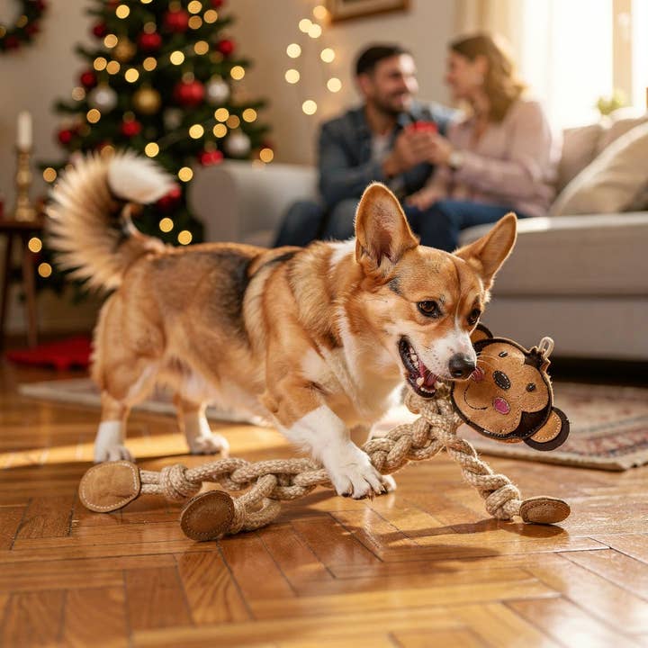 Juego para perros MONO de cuerdas talla M 🐵 para venta al por mayor de Funny Zoo