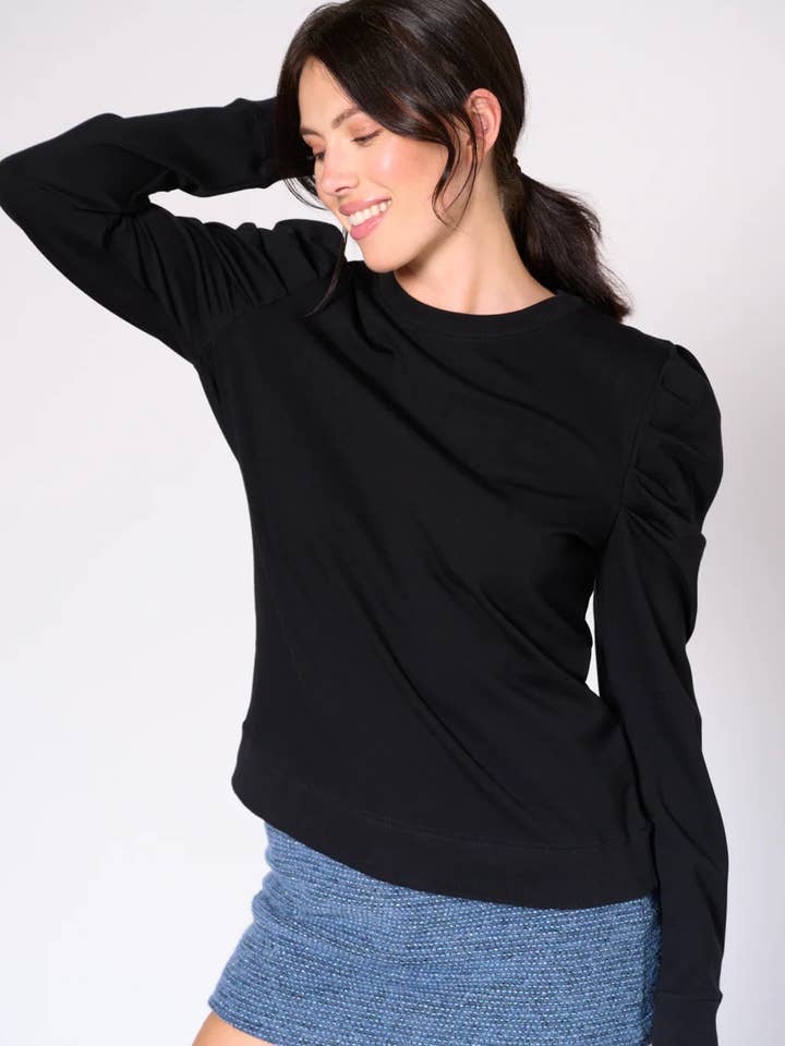 Jana Puff Sleeve Top for wholesale by Preloved