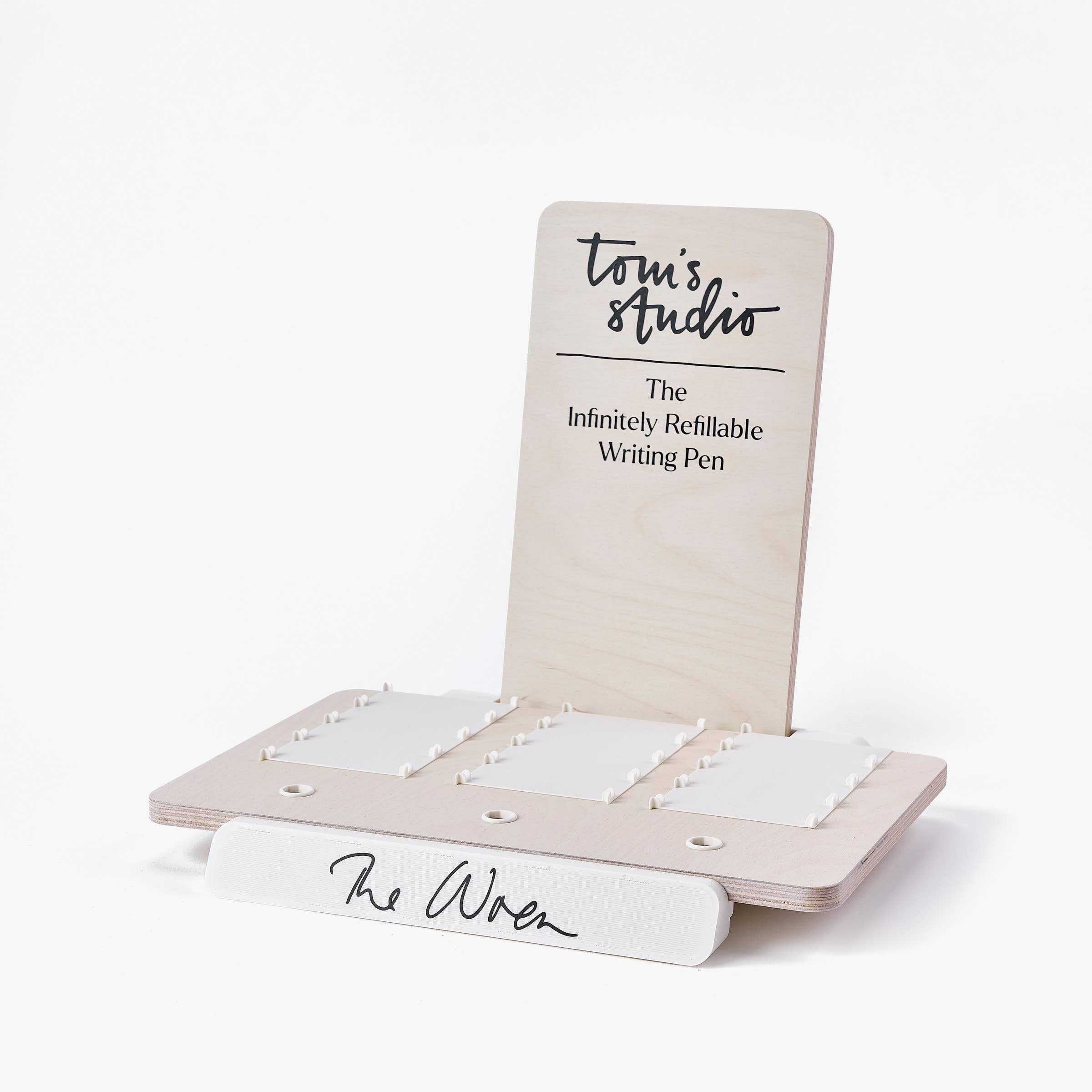 Tom's Studio - Wholesale Pen - The Wren - Countertop Display Unit and Starter Kits12