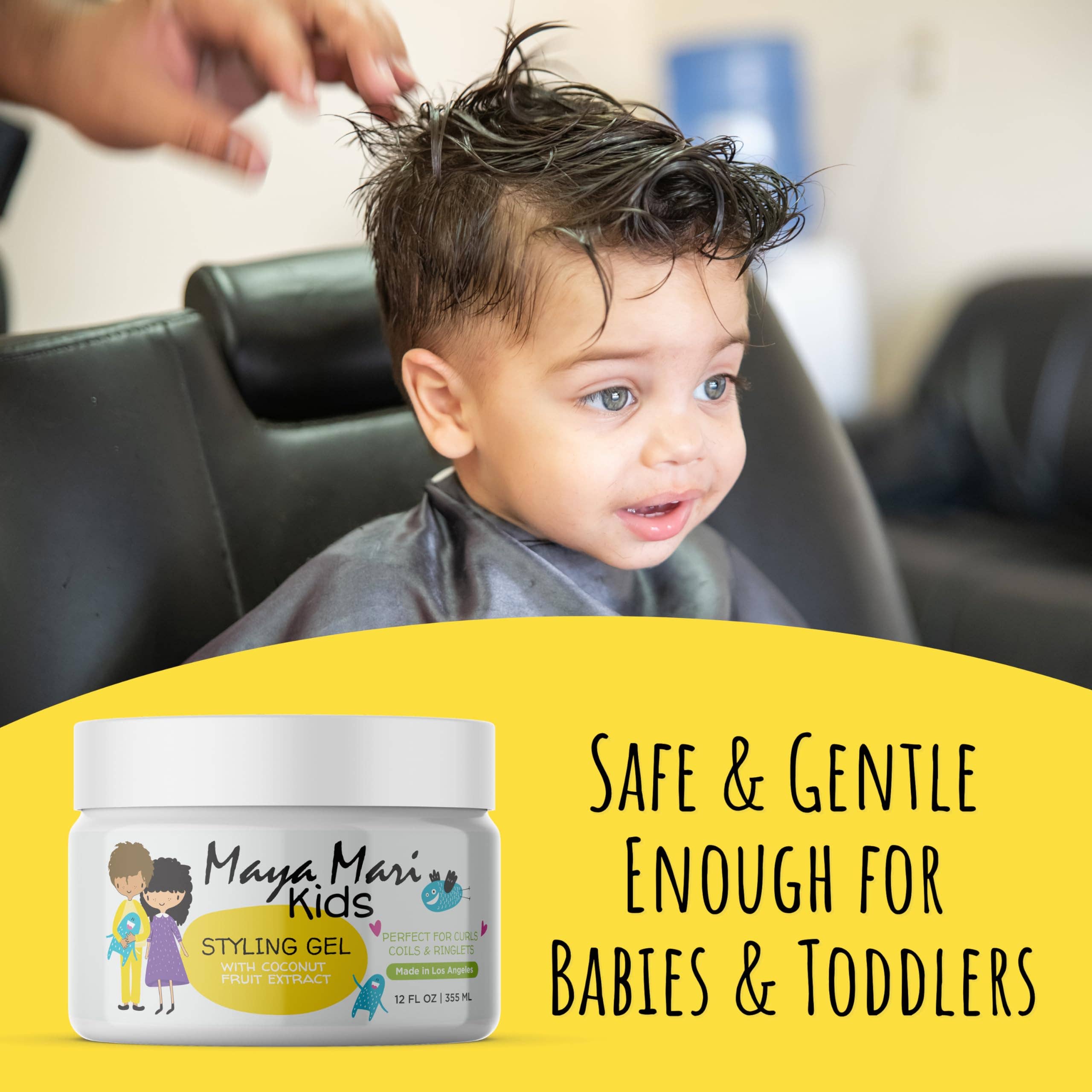 Maya Mari Kids Haircare - Wholesale Hair Styling Gel/Mousse - Maya Mari Kids Hair Styling Gel with Coconut Fruit Extract2