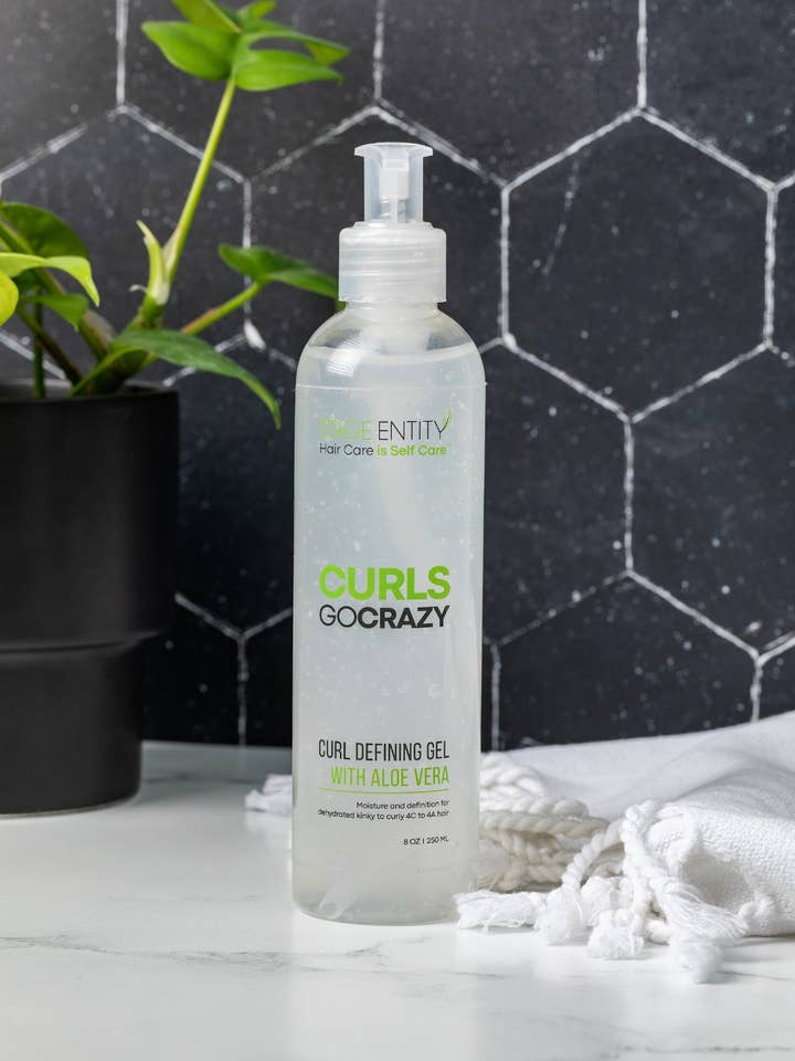 Curls Go Crazy - Curl Defining Gel for wholesale by Edge Entity Hair Care Solutions