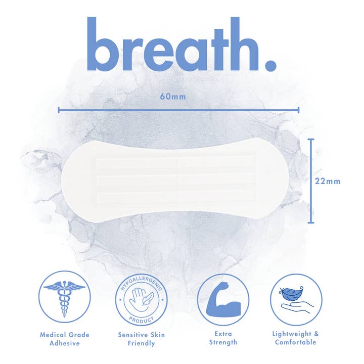 Breath Sleep Tape Limited - Wholesale Nasal care - Breath Nasal Strips - 30-day supply6