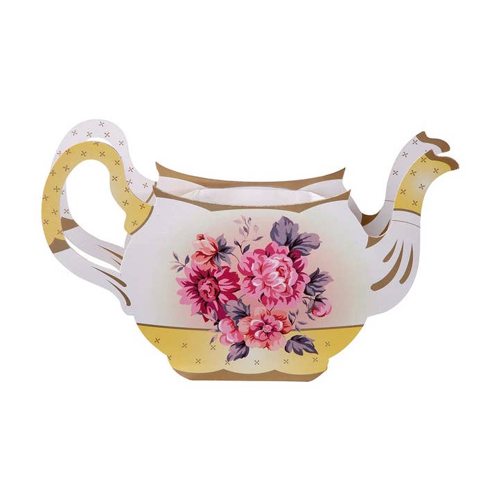 Talking Tables USA - Wholesale Vase - Floral Teapot Vase | Tea Party |2