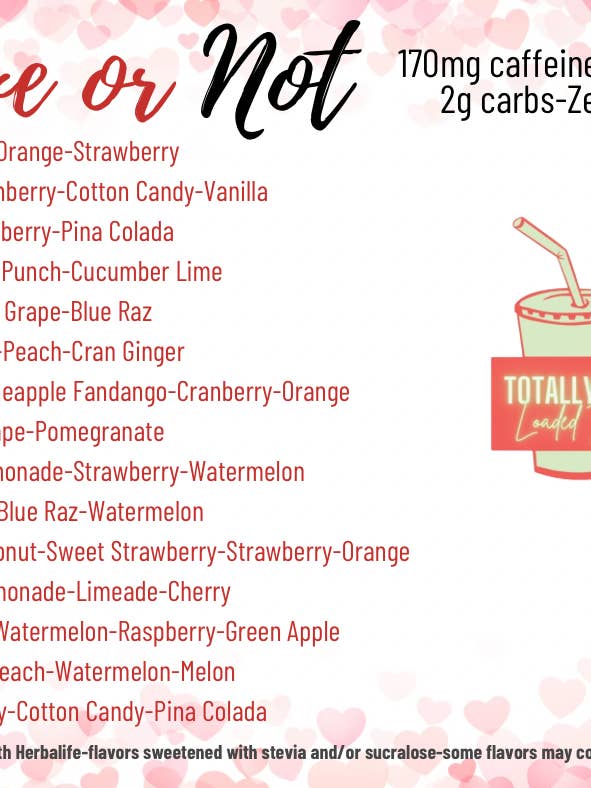 15 Loaded Tea Love or Not Themed Variety Pack for wholesale by TotallyTea