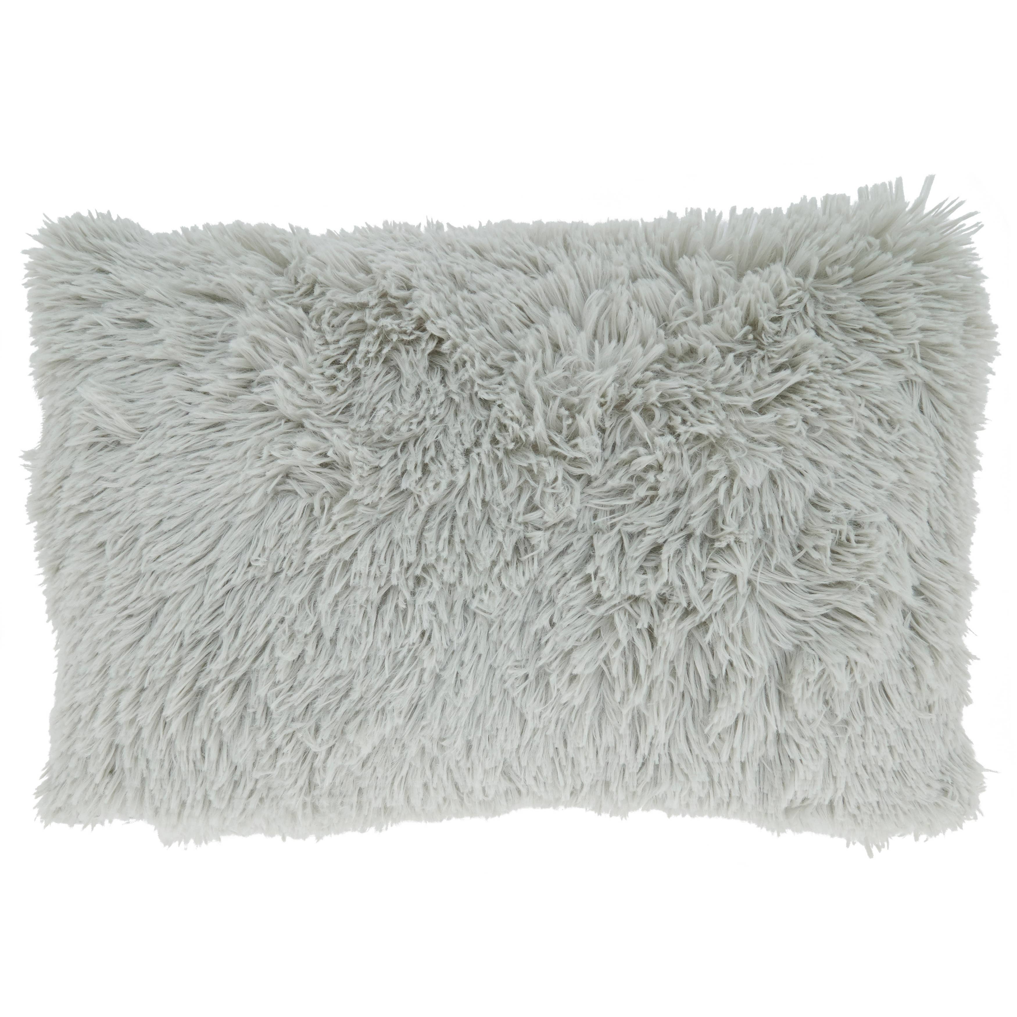 Saro Lifestyle - Wholesale Throw/Decorative Pillow - Throw Pillow With Faux Fur Design5