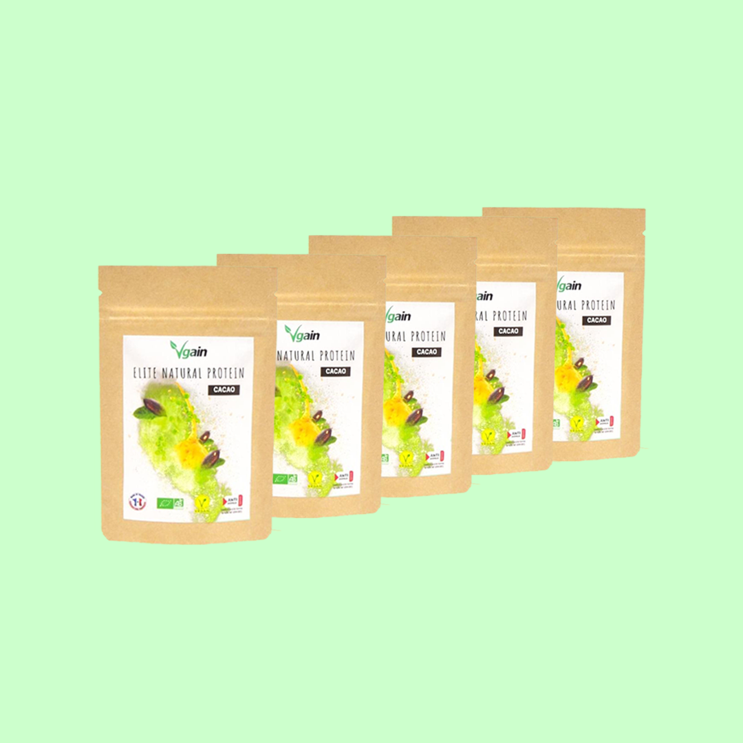 VGAIN - Wholesale Protein/Superfood Powder - Elite Natural Protein//Cocoa Flavour/ Monodose2