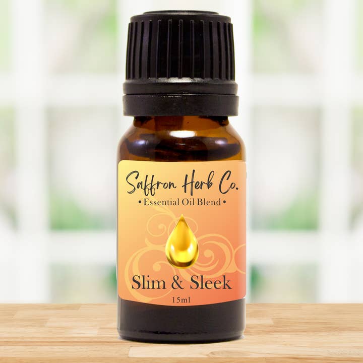 Slim & Sleek™ Essential Oil Blend for wholesale by Saffron Herb Co.