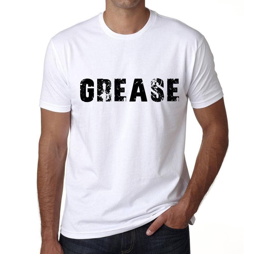 Blanc Homme T Shirt Graphique Imprimé Vintage Tee Grease for wholesale on Faire1