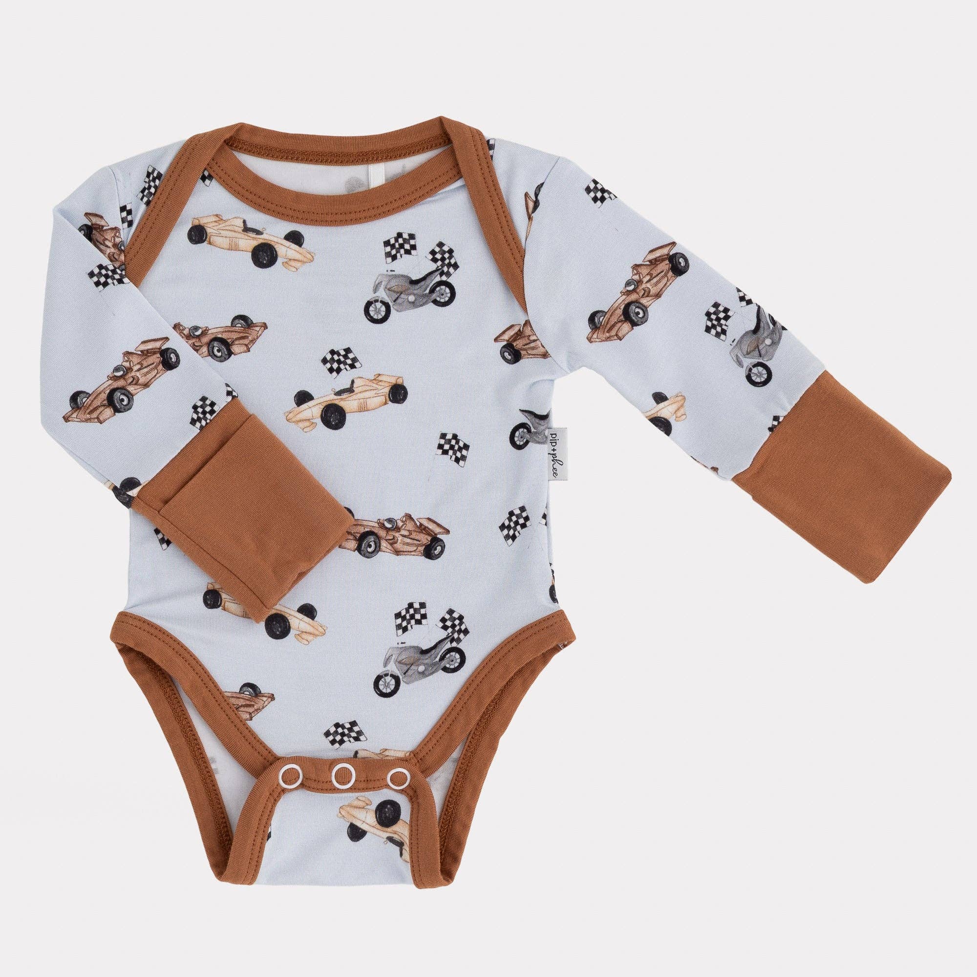 Pip + Phee – wholesale Bodysuit (non-footed) – Baby – Long Sleeve Bodysuits13