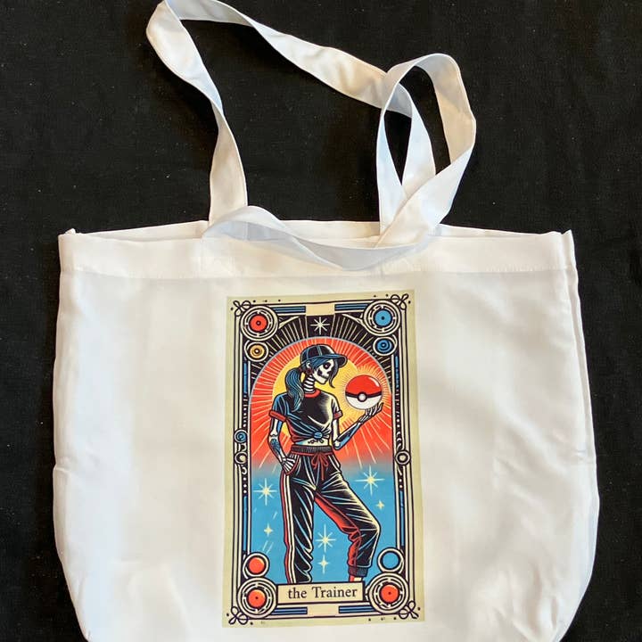 thegloomycottage - Wholesale Tote Bag - Unisex - the pokemon trainer tote bag0