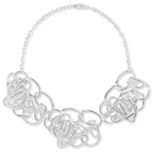 KARINE SULTAN - Wholesale Choker/Collar - Artistic Shapes Statement Necklace - Black Friday1