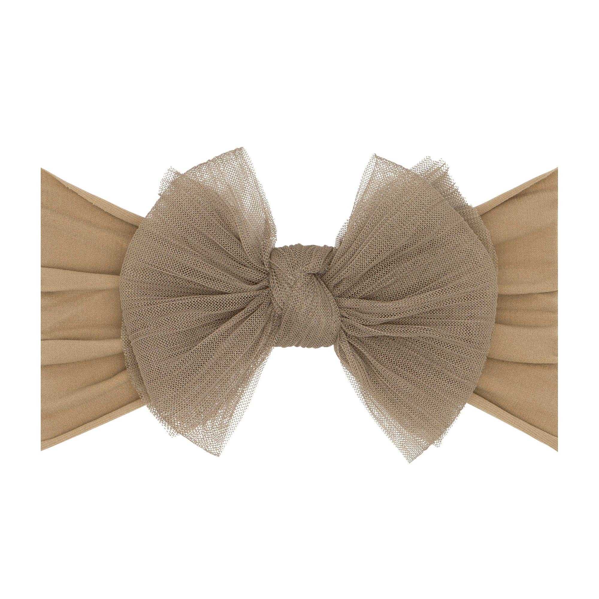 Baby Bling Bows - Wholesale Hair Bow - Baby - Baby Bling® Tulle FAB® soft nylon headband with tulle bow5