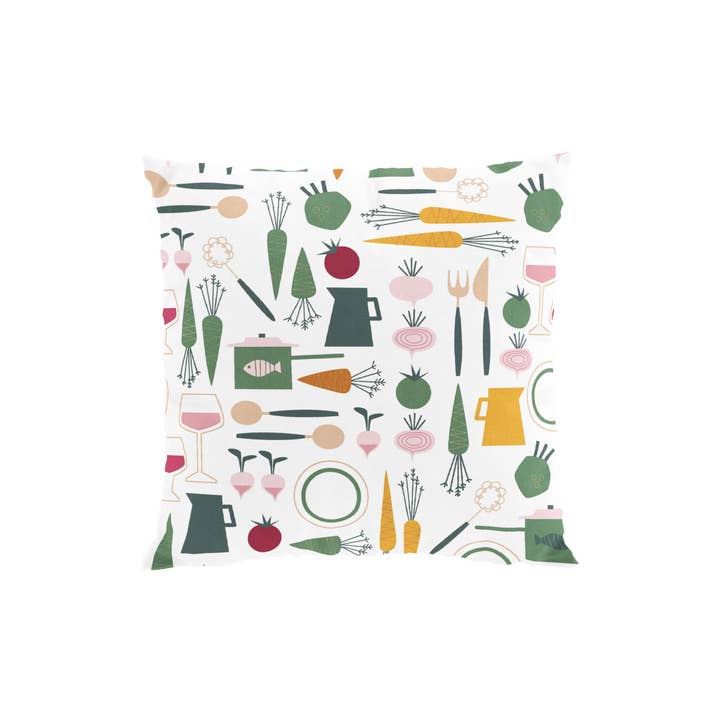 Dinner Green Cushion Cover for wholesale by Arvidssons Textil