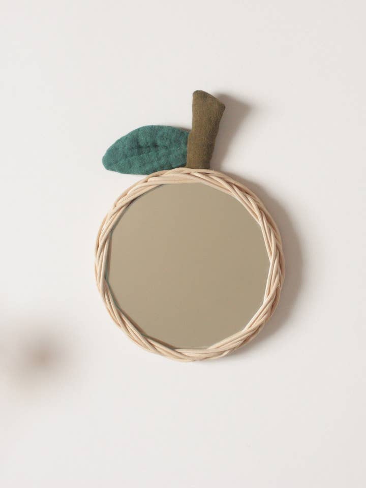 little Apple mirror for wholesale by ateliersolelh