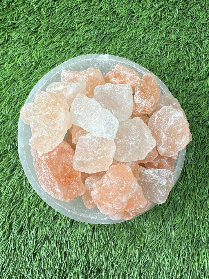 Orange Salt Stone RAW , 0.75"-1.25", RAW Orange Salt Stone. for wholesale by CaNatureLover