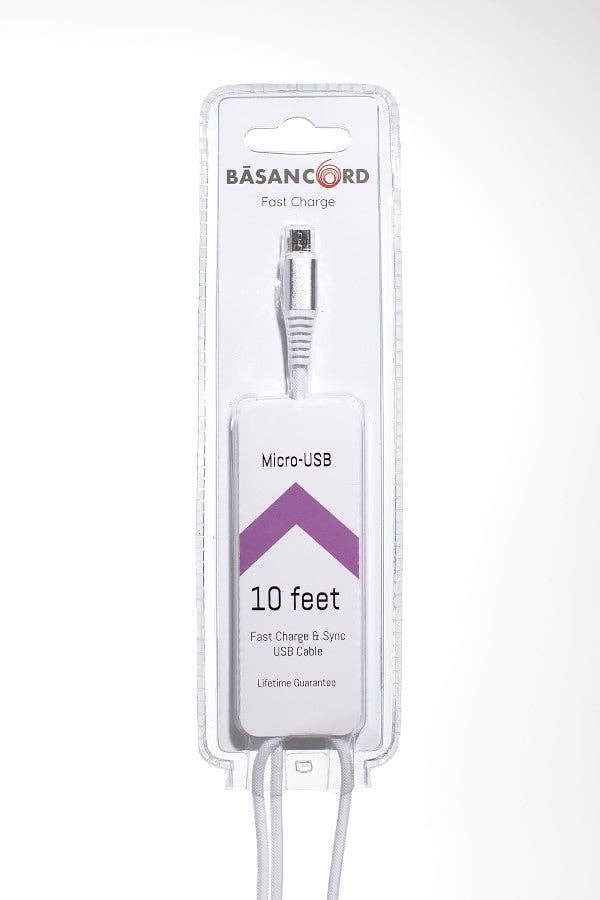 BASAN Cord – wholesale Laddningskabel – 10-fots BĀSAN Cord Fishnet Mobiltelefon sladdar23