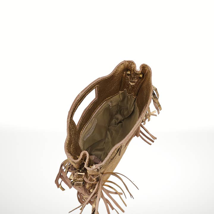 ITALIAN'S LEATHER - Wholesale Shoulder Bag - Women's - Suede Leather Handbag Venas 24371027