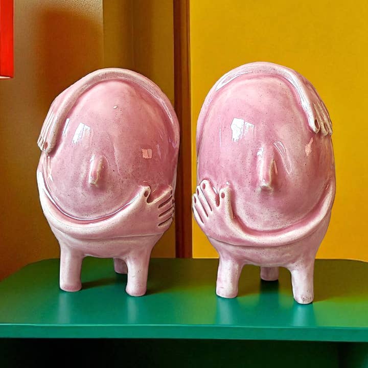 MAXI UMARMUNG (PAAR) für den Großhandel von NÃO SOU RITA by Joana Nogueira