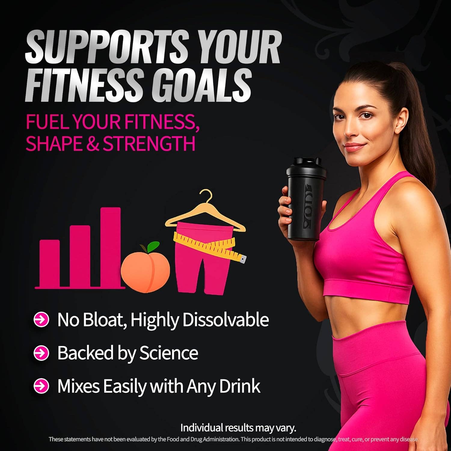 Bold Buns - Wholesale Oral Supplement/Vitamin - The #1 Creatine for Women - with Collagen & BCAA3
