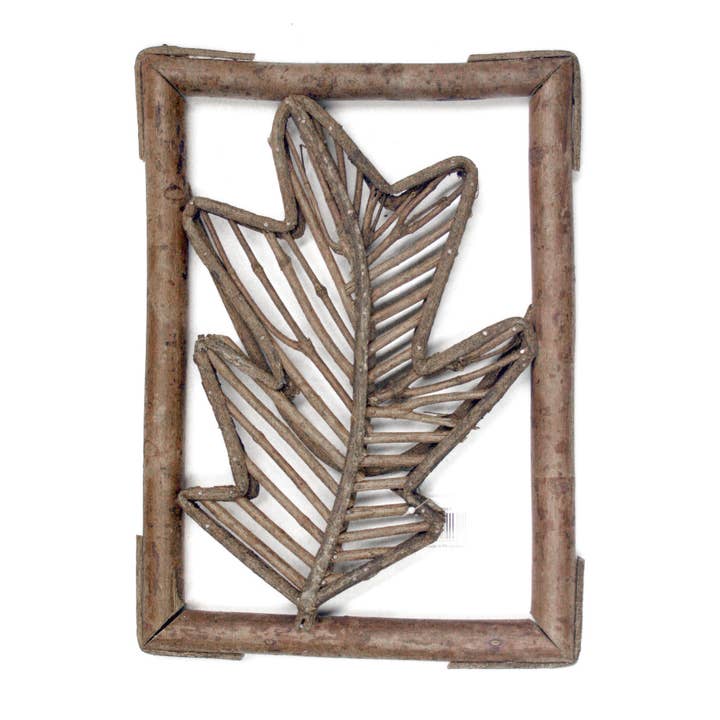 Wood Oak Leaf Wall Decor for wholesale by Seasonal by Contrast Inc.