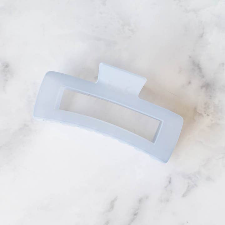 Tiepology - Wholesale Hair Clip - Women's - Jumbo Size 5 Inch Solid Long Square Hair Clip12