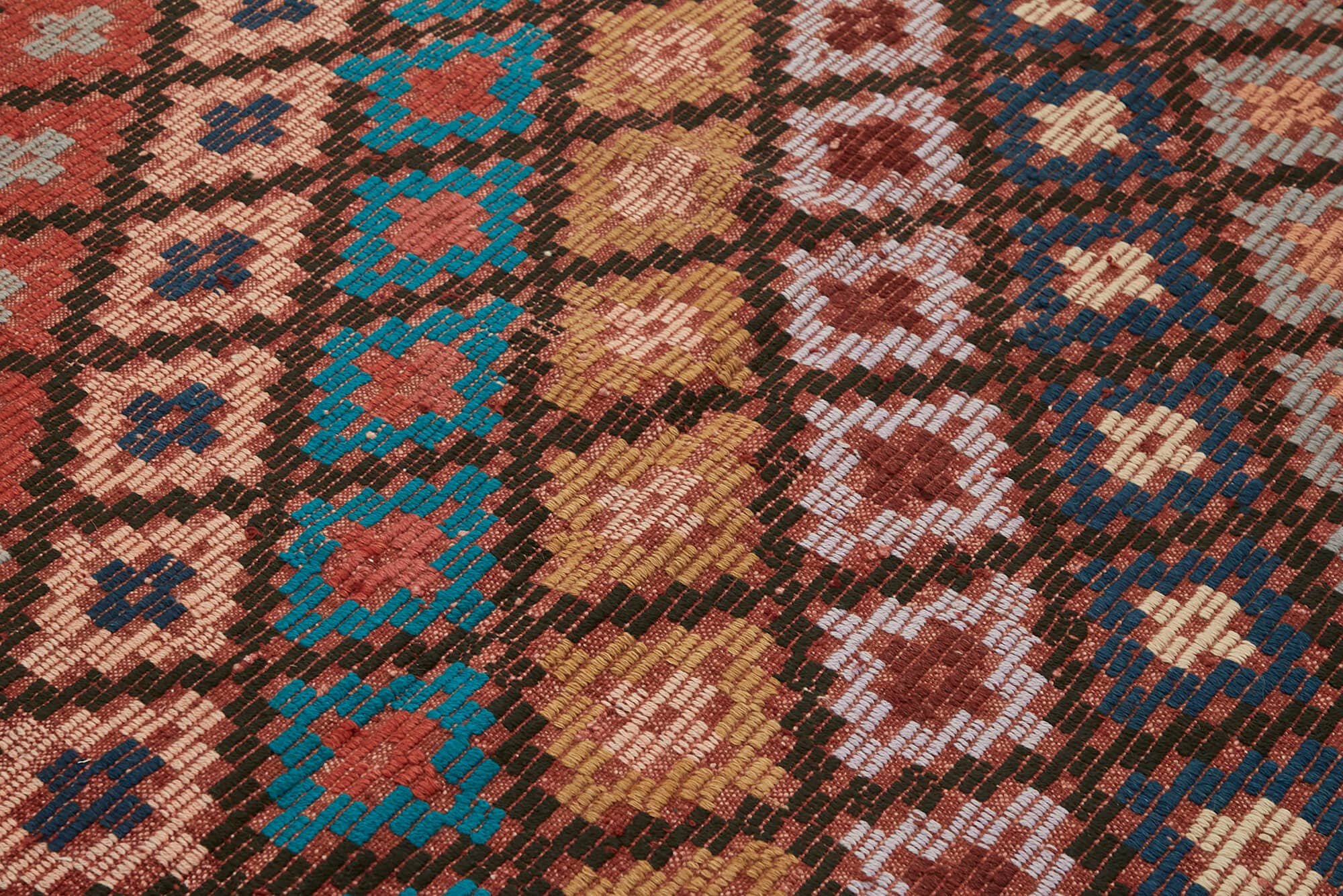 RUG N CARPET - Wholesale Area Rug - 6x9 Multicolor Oriental Kilim Rug - 459564