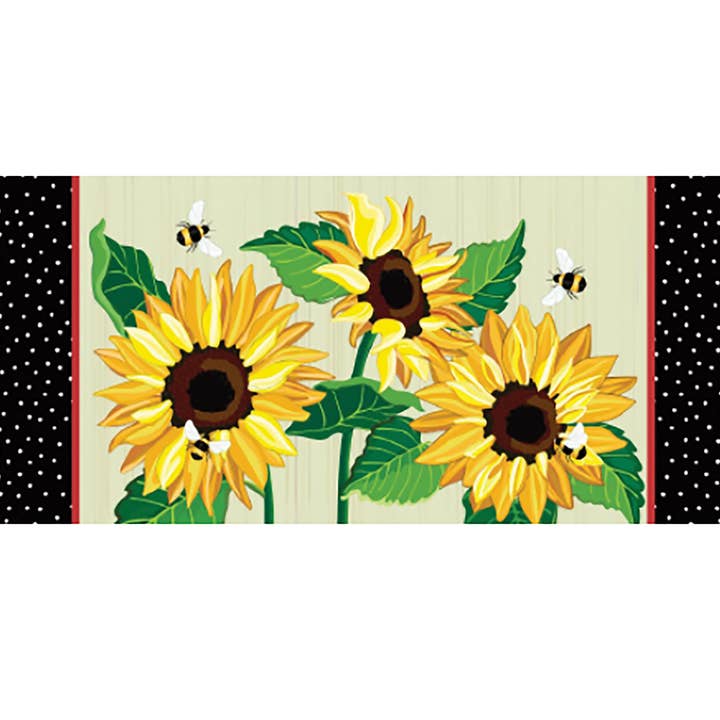 Sunflowers and Daisies Sassafras Switch Mat for wholesale by Evergreen Enterprises