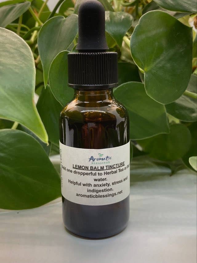 Lemon Balm Tincture for wholesale by Woven Words of Wisdom