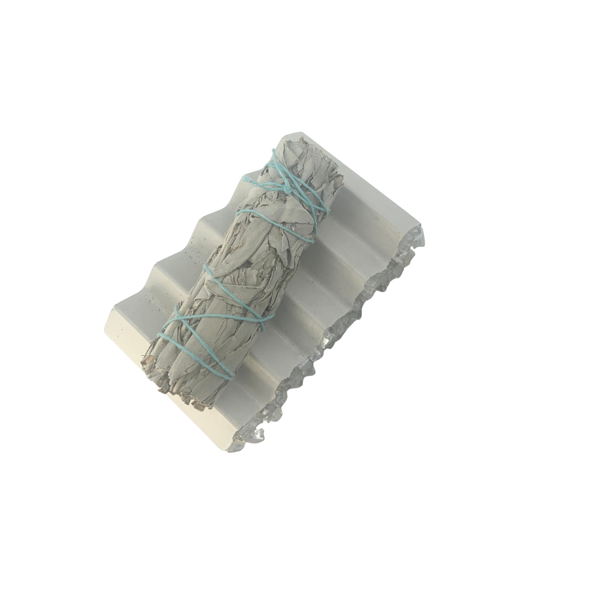 Awkward Auntie - Wholesale Bath Soap Dish - Crystal-Accented Zig Zag Soap Dish9