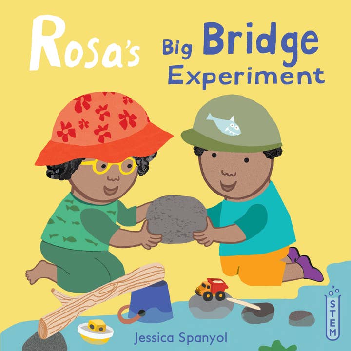Rosa's Big Bridge Experiment (8x8 Edition) for wholesale by Child's Play Inc.