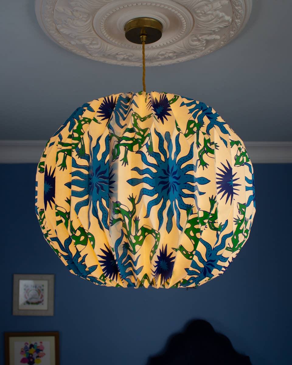 AARVEN - Wholesale Lamp Shade - Origami Paper Lightshade "Globe"1